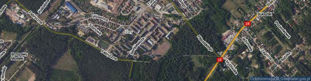 Zdjęcie satelitarne Konopnickiej Marii ul.